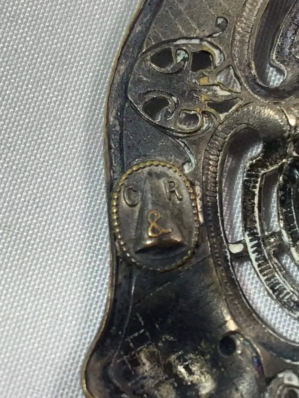 Antique signed Charles R Hettle Brooch